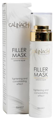 CALINACHI Ansiktsmask Filler Matrixyl Hyaluronsyra 50 ml slätare hy | Filler-inspirerad mask med Matrixyl Synthe'6 och hyaluronsyra som mildrar fina linjer och ger en spänstig hy