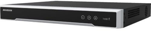 Hikvision NVR 32 Megapixel (8K) / 16 canali IP / 16 porte PoE+ / AcuSense / ANPR / Conteggio persone / Scheda di calore / 2 alloggiamenti hard disk / HDMI in 8K / Supporta POS/Allarmi I/O/Smart