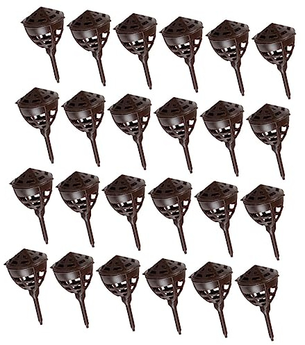 GARIOUANS 100 pezzi Scatole Fertilizzante per Bonsai con Contenitori Riutilizzabili in Plastica per Fertilizzante Succulente Cesti per Concime Piante da