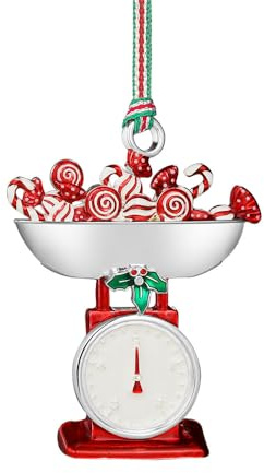 Newbridge Silverware LS220 Retro Weighing Scales Christmas Tree Decoration