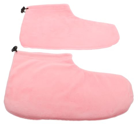SOLUSTRE Paraffin Wax Foot Wrap Fascia Elastico Copriscarpe Termici Leggeri e Comfort per Trattamenti di Terapia alla Cera Adatta alla Maggior Parte dei Piedi