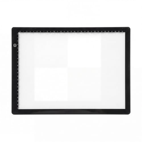 Yctze Diabetrachter, Ultraflacher LED-Lichtkasten Im -Format, Scanner mit 3 Helligkeitsstufen und APP-Bearbeitung, Ideal für Filmnegative und Dias, USB-betrieben, 13,7 X 9,8 Zoll