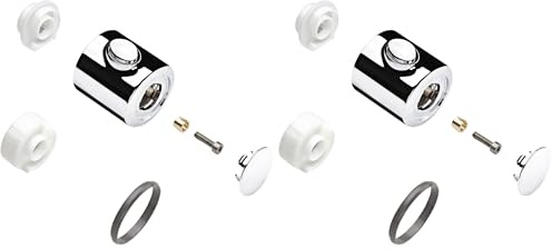 hansgrohe Ersatzteil, Griff für Ecostat Aufputz Thermostat, Chrom (Packung mit 2)