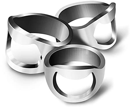 CZ Store® ✮MARQUE FRANCAISE✮ bague decapsuleur|3 PCS: 20,22 et 24MM| ✮✮GARANTIE A VIE✮✮ Decapsuleur en acier inoxydable-bague ouvre bouteille et bières