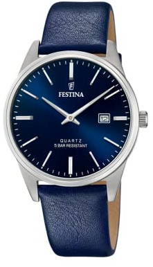 Festina Armbanduhr Date Acero Clasico