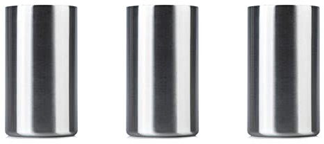 Zunedhys 3X Insulated - Enfriador de vino con aireador de vino, apto para de vino de 750 ml, fresco, durante horas de acero inoxidable