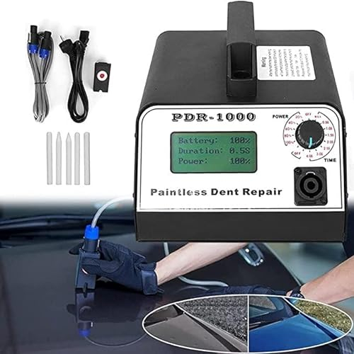 CGLYYDS Outils kit Débosselage Carrosserie, 1000W Appareil De Chauffage à Induction Magnétique,Outil De Débosselage De Carrosserie De Voiture
