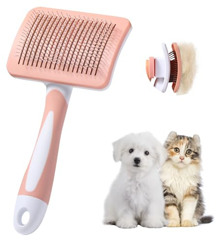 Vinabo Brosse pour Chat et Chiens, Eliminer des Tomentose Sous-poil Tangles pour Animaux de Compagnie
