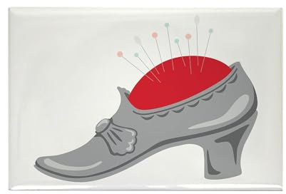 CafePress Shoe Pin Cushion Magnets Rectangle Magnet (100 pack)