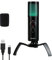 Retekess TG101 Podcast Mikrofon, Gaming Mikrofon, 96dB Rauschabstand, Klarere Klangqualität, Vollmetallgehäuse, Niere und Kugel, Integrierte Stoßhalterung, USB Kompatible PC, PS4, PS5