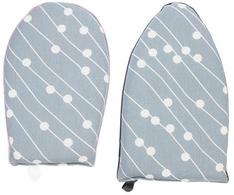 MUCKLILY Ensemble D'accessoires de Repassage 2 Pièces Mini Planches à Repasser Planche Résistante à La Chaleur pour Un Repassage Facile