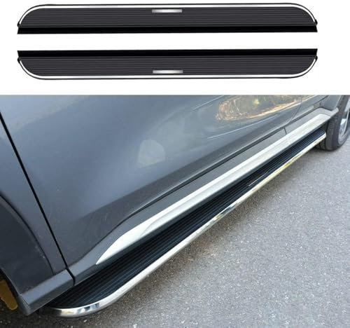 CJKKCDYYDS 2PC Auto Seitenschweller Seitentrittleistenpedale für Kia Sorento 2020-2023, Auto Trittbretter Seitenschweller Splitter Diffusor Auto Seitenschürze Dekorative Accessoires Kit