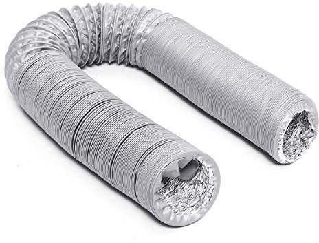 eufeifeiegds Tubo de ventilación de aire acondicionado portátil, tubo de escape Flexible de 80mm/100mm/110mm/130mm/150mm, salida de manguera de ventilación wefeiegds(DIA.80MM-1.5M)