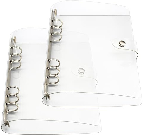 1pcs A5 Aufkleber Organizer, 3 verschiedene Größe Taschen Aufkleber Lagerung Binder Halter Veranstalter Buch für Rezept Karten Planer Sammler (Weich)