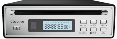Tumintu Ripper CD Hi-Fi con one-touch WAV Ripping, lettore CD Bluetooth bidirezionale, riproduzione USB, uscita ottica e AUX