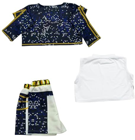 Mino Plus Disfraz de Rumi Anime Cosplay,Disfraz Demon para Niñas, disfraz para Halloween, carnaval, juego de rol, fiesta de vestir (120)