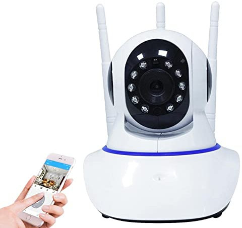 IDOR STORE IP CAMERA MOTORIZZATA CAM P2P TELECAMERA 4K WIRELESS WIFI IR INFRAROSSI IPCAM HD SD visione 360° con IA e auto-tracking