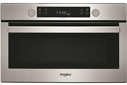 Whirlpool AMW 784 IX Integrado - Microondas (Integrado, Microondas combinado, 31 L, Giratorio, Acero inoxidable, Retirable)