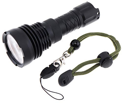 SecurityIng Mini Customized 5 Groups/14 Light Modes HD Torch, Pocketsize 850 Lumens Zoomable Adjustable Focus Waterproof LED Flashlight Powered by 1 x 18650 Battery(Not Included)