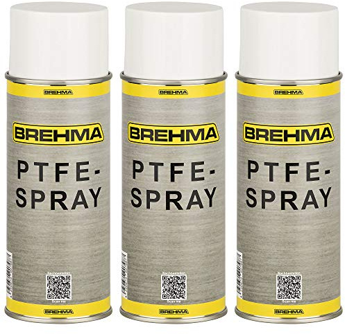 3x BREHMA PTFE Spray Kriechöl Schmiermittel Trockenschmierung 400ml