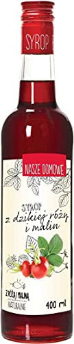 Sciroppo di rosa canina e lampone 400ml Premium Rosa