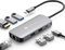 NOVOO USB C Hub Ethernet, 7 in 1 USB C Multiport Adapter, 4K@60Hz HDMI, 1Gbps Ethernet, 3 USB 3.0, USB 2.0, 100W PD, USB C Docking Station, USB-C Hub for MacBook M1/M2, iPad Pro, Steam Deck, Laptops