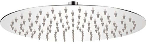 WIFESE Regenduschkopf Edelstahl 30 cm Rund Wassersparender Duschkopf Regendusche Duschkopf Energiespar Duschkopf Duschbrause Shower Head Duschbrause Einfache Einstellung Des SprüHwinkels