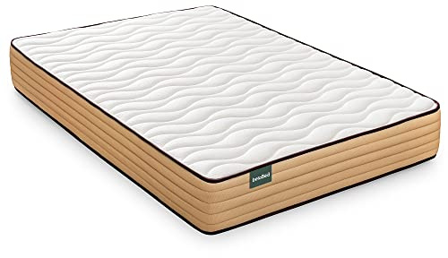 beloBed Madrasser 150 x 200 Enkelmadrass, höjd 20 cm. Vändbar Madrass Madrass Vinter Sommar Medelfast Andningsbar. PureCloud