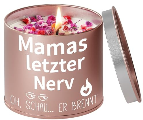 PRSTENLY Geschenke für Mama, 9OZ Lavendel Duftkerze | Geburtstagsgeschenk für Beste Mama, Geschenk Mutter Frauen Frau zum Geburtstag Weihnachten Ostern Muttertag