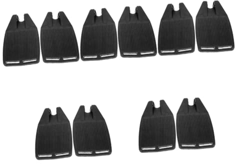 Gatuida 5 Paare Rollstuhlpedal Rollstühle Universelle Rollstuhlfußstütze Fußpedal Zubehör Für Rollstuhlfußstützen Fußstütze Für Rollstuhlzubehör Plastik Füße Universal-