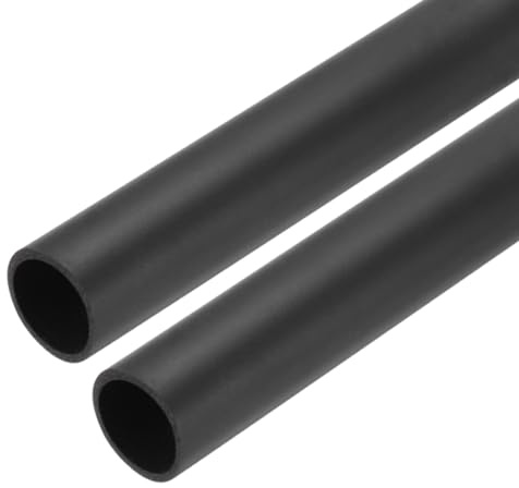 sourcing map 2pcs Pipe Insulation Foam Tube Lagging Insulation 30mm ID 40mm OD 24 Heat Preservation for Antifreeze Insulation, Handle Grip, Black