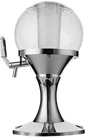 LXYDPZ Dispensador de Torre de Cerveza 3.5L Bar Dispensador de Torre de Cerveza Fiesta Cerveza Agua Jugo Bebida Mesa Hogar Bar Beber Hielo Contenedor Vertedor