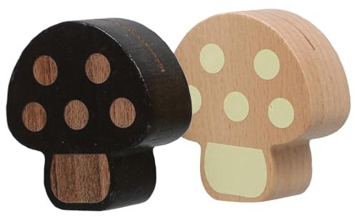 ROMISBABA 2stücke Holzschildhalter Für Tischdekoration Notizklammerhalter Memohalter Aus Holz Bildhalterständer Für Tisch Holztischschild Als Namenskartenhalter Tischkartenhalterständer