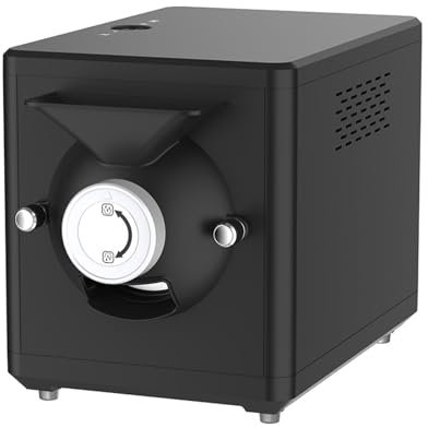 Vituord Tostador De Café Eléctrico, Máquina De Horneado Rotatorio Comercial, Tiempo Y Temperatura Ajustables, con Pantalla LED, para Nueces, Cacahuetes, Anacardos Y Castañas