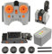 AKOGD Train Motor Power Functions Set, Train Motor Building Kit with Remote Control and Receiver, Power Modification Accessories for Building Block