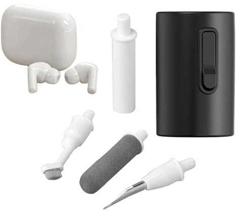 Trådlös hörlursrengöringsborste - Multifunktionella rengöringsverktyg | Kompakt tangentbordsrengöring Earphone-tangentbord för borttagning av smutsavlägsnande Po rengöringssats