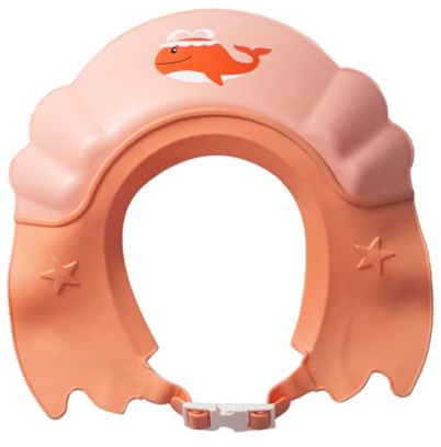 FUNNETOYU Shampoo Cap for Boys and Girls Bath Hat Ear Protector Hair Washing Cap for Shower Adjustable Soft Material for Bathing Shower
