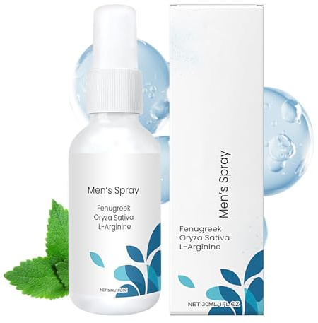 Spray Energizzante per Uomo - 30ml Rinfrescante Ad Assorbimento Rapido | Nuova Formula 2026 Aumenta Vitalità, Resistenza Ed Energia Interna, Migliora Il Maschio