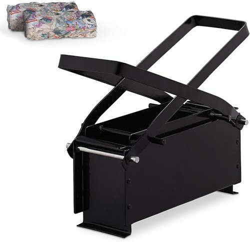 Pressa per bricchetti di carta - Pressa per carta - Accendifuoco artigianale - Per tutti i tipi di carta [RICICLAGGIO] - Economico ed eco-responsabile