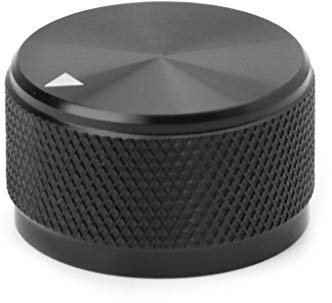 Buwei 30x17mm Potenziometro Manopola Tappo Controllo Volume Encoder in Alluminio Altoparlanti multimediali Pezzi di Ricambio per Amplificatore Audio HiFi Strumenti Musicali