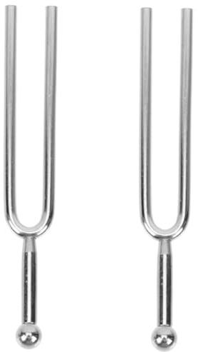ifundom 2stücke Stimmgabel a Für Musikinstrumente Hochwertiges Edelstahl-tuning-werkzeug Für Gitarre Violine Präzise Stimmung Langlebig Und Robust Für Musiker Und
