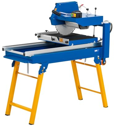 MSW MSW-SSAW-2500PRO Steinsäge 2500 W 350 mm Diamantblatt Wasserkühlung Fliesensäge Nassschneider Steintrennmaschine Fliesenschneider