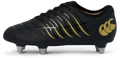 Canterbury Stivali unisex bambino CCC Phoenix 2.0, Nero, 38/38.5 EU