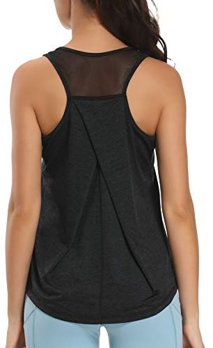 Dawnrole Camisetas Tirantes Mujer Gimnasia Yoga Corriendo Atlético Tops