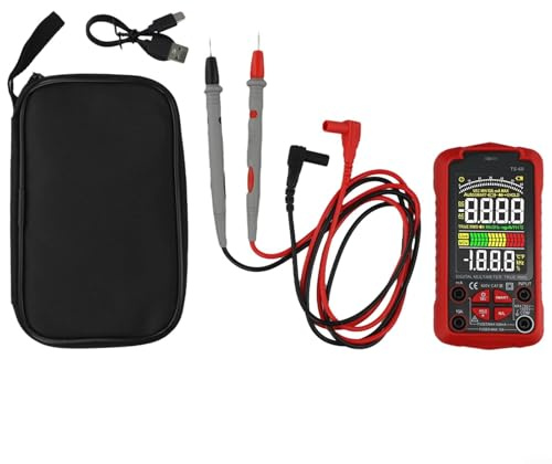 HOHOVYVY TRMS 6000 Multimètre numérique de voiture intelligent rechargeable USB avec voltmètre AC/DC