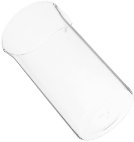 ZUNOXAZ Coffee Press Replacement Cup Glass Compatible with Press-style Coffee Makers Featuring Portable Design and Latte-art Frothing Pitcher for Office Use