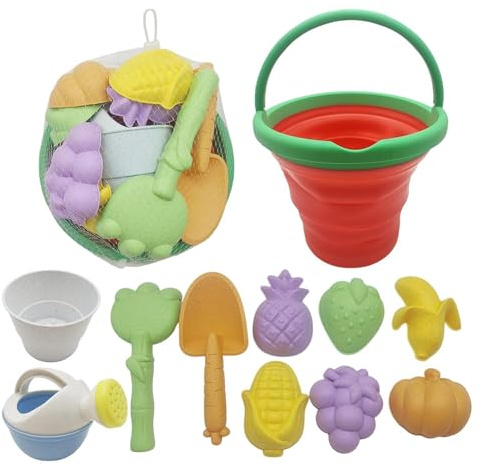Generisch Sand Spielzeug,Sandspielformenset - Spielzeug Spielset | Für Camping Urlaub Pool Außenspielplatz Hinterhof und Mädchen