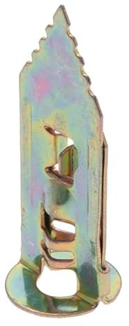 Fissaggio per cartongesso, 10 pezzi tasselli da 12 mm x 32 mm, fissaggio a parete per cavità, fissaggio con ancoraggio in metallo, tassello a espansione per parete cava, tassello espandibile