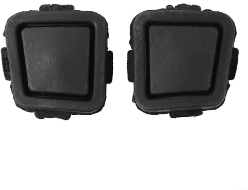 CWOQOCW Keyless-Go - 2 coperture per pulsanti per maniglia della porta, in ABS, per Mercedes-Benz W211 C209 W219 W251