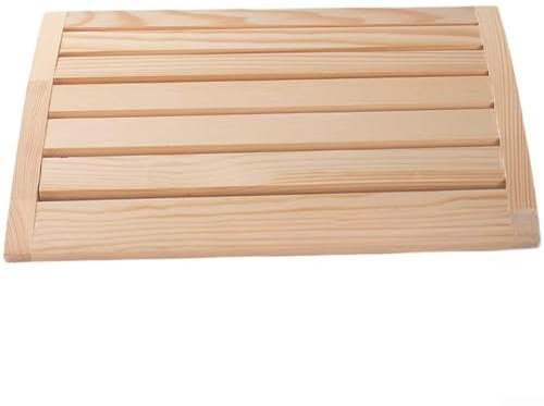 Poggiatesta per sauna in vero legno con una leggera lucentezza e una consistenza calda per elevare l'atmosfera di qualsiasi stanza della sauna (A)